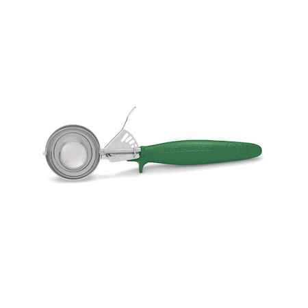 Hamilton Beach Hamilton Beach 2.78 oz. Microban Stainless Steel Ergogrip Green Disher 80-12